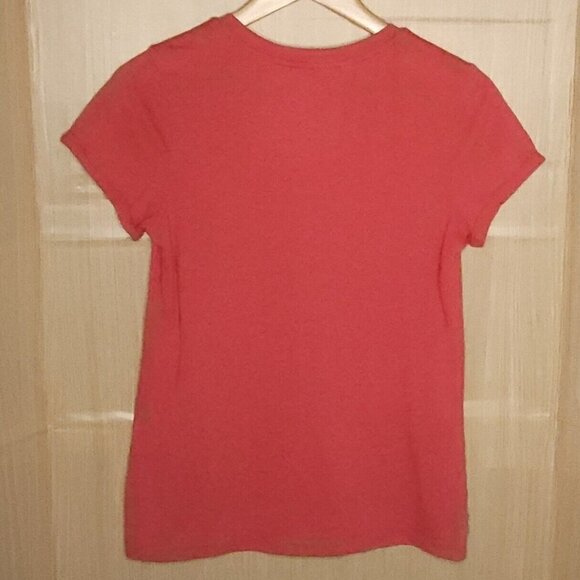 NFL Womens Red New York Giants Shirt Small - Picture 2 of 4